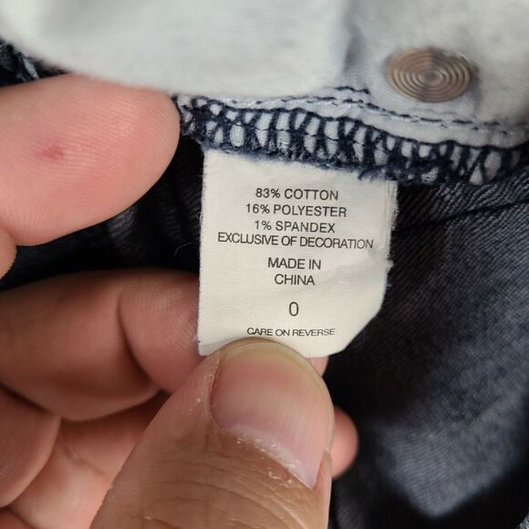 NY&C Soho Skinny Crop Jeans Women's Size 0 (28x20) Low Rise Denim - Picture 4 of 10